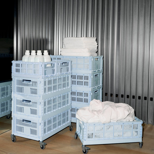 HAY Úložný box Colour Crate, X-Large, Grey - DESIGNSPOT