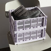 HAY Úložný box Colour Crate, Small, Powder - DESIGNSPOT