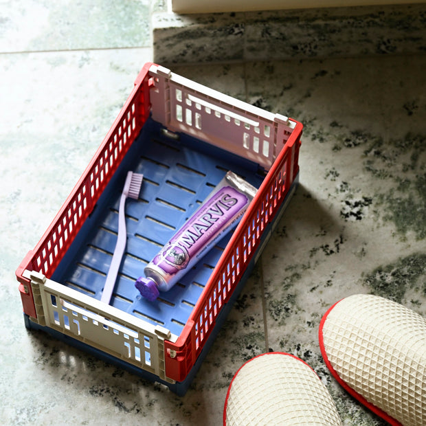 Hay Úložný box Colour Crate Mix S, Lavender - DESIGNSPOT
