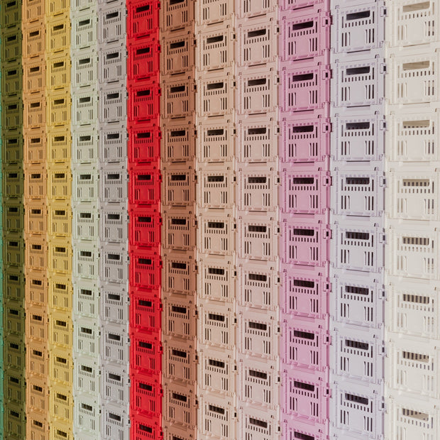 HAY Úložný box Colour Crate, Small, Powder - DESIGNSPOT