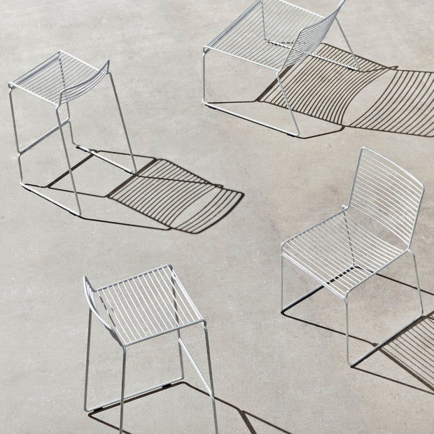 Hay Židle Hee Dining Chair, Hot Galvanised - DESIGNSPOT
