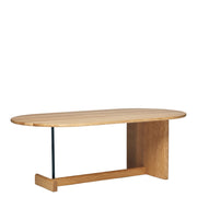 Fogia Konferenční stolek Koku Oval High, Oiled Oak - DESIGNSPOT