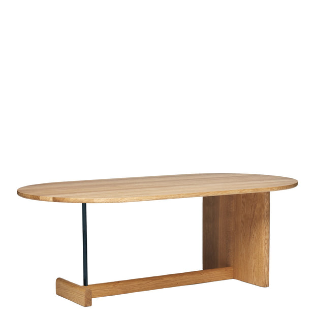 Fogia Konferenční stolek Koku Oval High, Oiled Oak - DESIGNSPOT