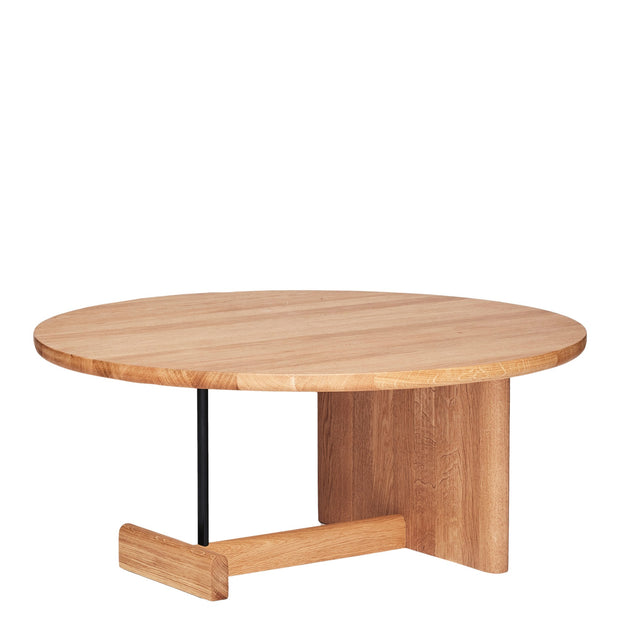 Fogia Konferenční stolek Koku Round Low, Oiled Oak - DESIGNSPOT
