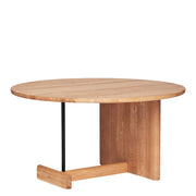 Fogia Konferenční stolek Koku Round High, Oiled Oak - DESIGNSPOT
