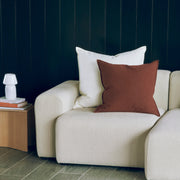 HAY Polštář Linen, 60, Blue Black - DESIGNSPOT