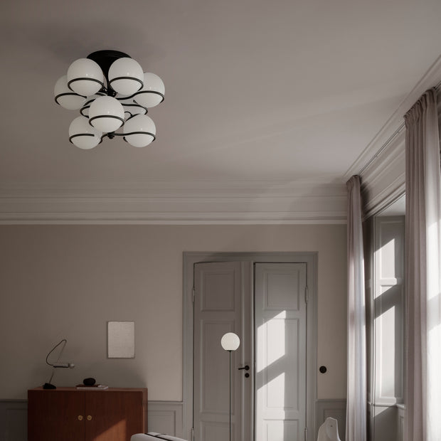 Astep Stropní svítidlo Model 2042 / 6, Black - DESIGNSPOT