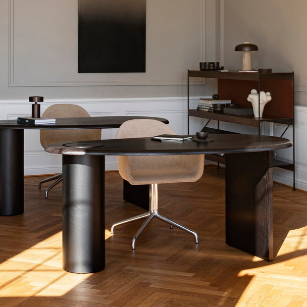 Audo Copenhagen Stůl Eclipse Desk, Natural Oak - DESIGNSPOT