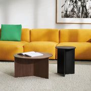 HAY Stolek Slit Table Wood, XL Walnut [rozbaleno] - DESIGNSPOT