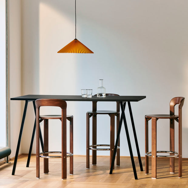 HAY Barová židle Rey Low, Scarlet Red - DESIGNSPOT