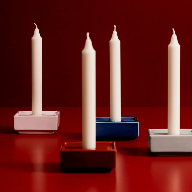 HAY Svícen Mattone, Small, Light grey - DESIGNSPOT