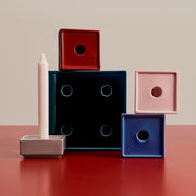 HAY Svícen Mattone, Small, Blue - DESIGNSPOT