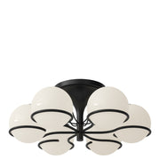Astep Stropní svítidlo Model 2042 / 6, Black - DESIGNSPOT