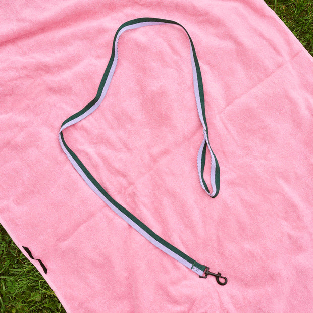 HAY Prodlužovací vodítko Braided, Pink / Black - DESIGNSPOT