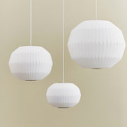 Hay Závěsná lampa Nelson Angled Sphere Bubble M - DESIGNSPOT