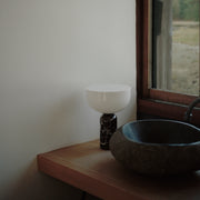 New Works Přenosná lampa Kizu, Black Marble - DESIGNSPOT
