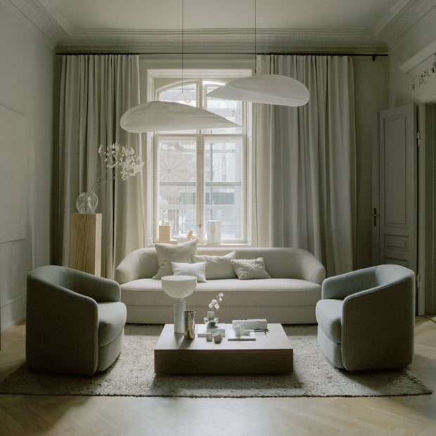 New Works Lampa Kizu, L, Gris du Marais Marble - DESIGNSPOT