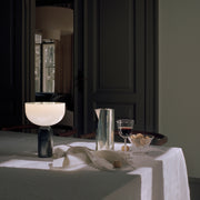 New Works Přenosná lampa Kizu, Black Marble - DESIGNSPOT