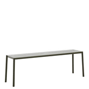New Works Zahradní lavice May, Dark Green - DESIGNSPOT