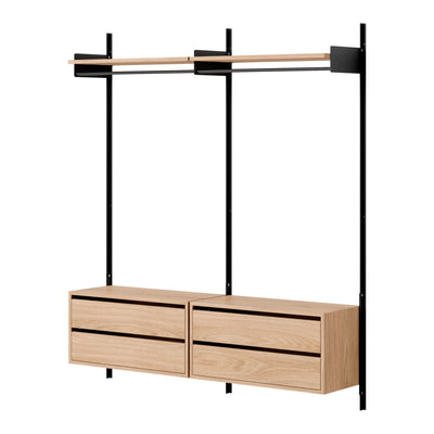 New Works Policová sestava Wardrobe Cabinets w. Drawers - DESIGNSPOT