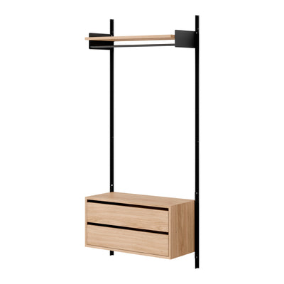 New Works Policová sestava Wardrobe Cabinet w. Drawers - DESIGNSPOT