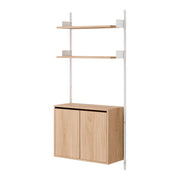 New Works Policová sestava Wall 1900, Cabinet Tall w. Doors - DESIGNSPOT