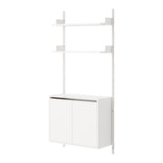 New Works Policová sestava Wall 1900, Cabinet Tall w. Doors - DESIGNSPOT