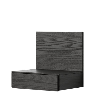 New Works Noční stolek Tana, Black Oak - DESIGNSPOT