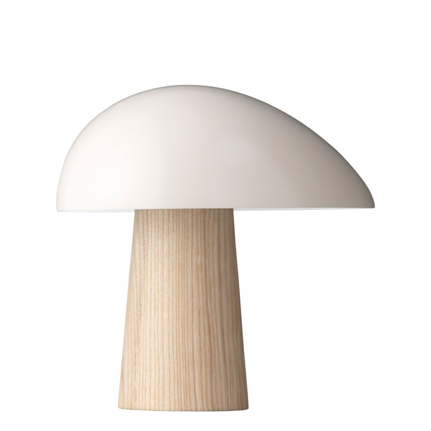 Fritz Hansen Stolní lampa Night Owl, Smokey White / Ash - DESIGNSPOT