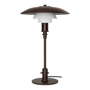Louis Poulsen Stolní lampa PH 3/2, Aged Brass / Opal - DESIGNSPOT