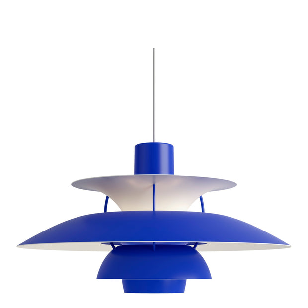 Louis Poulsen Závěsná lampa PH 5, Monochrome blue - DESIGNSPOT