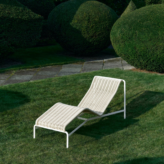HAY Zahradní křeslo Palissade Cord Lounge Low, Iron Red - DESIGNSPOT