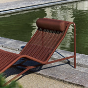HAY Zahradní křeslo Palissade Cord Lounge Low, Iron Red - DESIGNSPOT