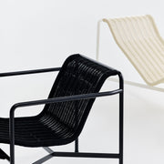 HAY Zahradní křeslo Palissade Cord Lounge Low, Iron Red - DESIGNSPOT