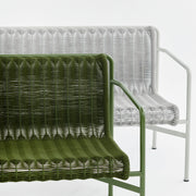 HAY Zahradní křeslo Palissade Cord Lounge Low, Iron Red - DESIGNSPOT