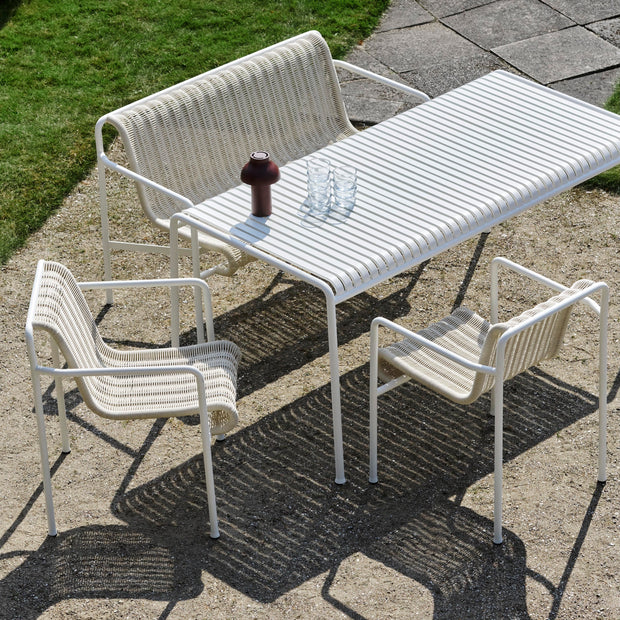 HAY Zahradní křeslo Palissade Cord Lounge Low, Iron Red - DESIGNSPOT
