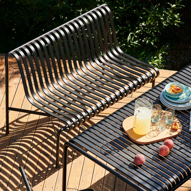 Hay Zahradní Lavice Palissade Dining Bench, Sky Grey - DESIGNSPOT