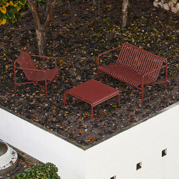 Hay Zahradní pohovka Palissade Lounge Sofa, Iron Red - DESIGNSPOT