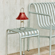 Hay Zahradní lavice Palissade Dining Bench Armrest, Hot Galvanised - DESIGNSPOT