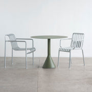 HAY Zahradní židle Palissade Dining Armchair, Cream White - DESIGNSPOT