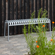 Hay Zahradní lavice Palissade Bench, Hot Galvanised - DESIGNSPOT