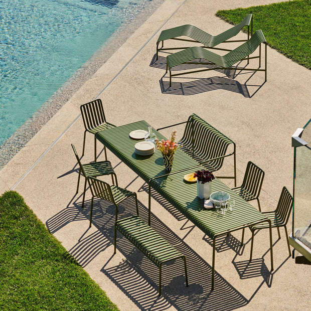 HAY Zahradní židle Palissade, Olive [kosmetická vada] - DESIGNSPOT