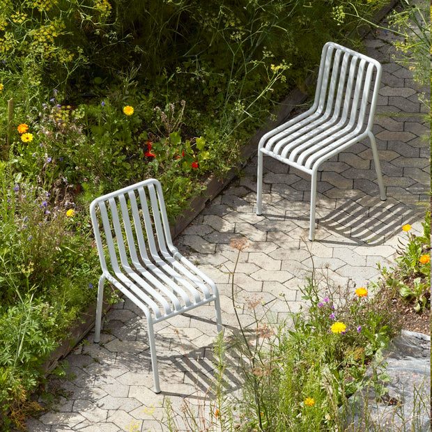 Hay Zahradní židle Palissade Armchair, Sky Grey - DESIGNSPOT