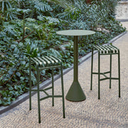 Hay Zahradní stolička Palissade Bar Stool, Anthracite - DESIGNSPOT