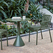 Hay Zahradní stůl Palissade Cone Ø70, Olive - DESIGNSPOT