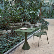 Hay Vysoký zahradní stůl Palissade Cone Ø60, Olive - DESIGNSPOT