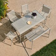 Hay Zahradní stůl Palissade Table 82x90, Sky Grey - DESIGNSPOT