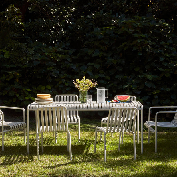 Hay Zahradní stůl Palissade Table 170x90, Sky Grey - DESIGNSPOT