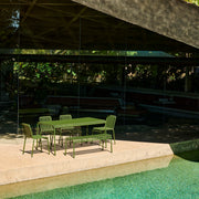 Hay Zahradní stůl Palissade Table 170x90, Olive - DESIGNSPOT