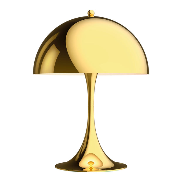 Louis Poulsen Stolní lampa Panthella 250, Brass metallised - DESIGNSPOT